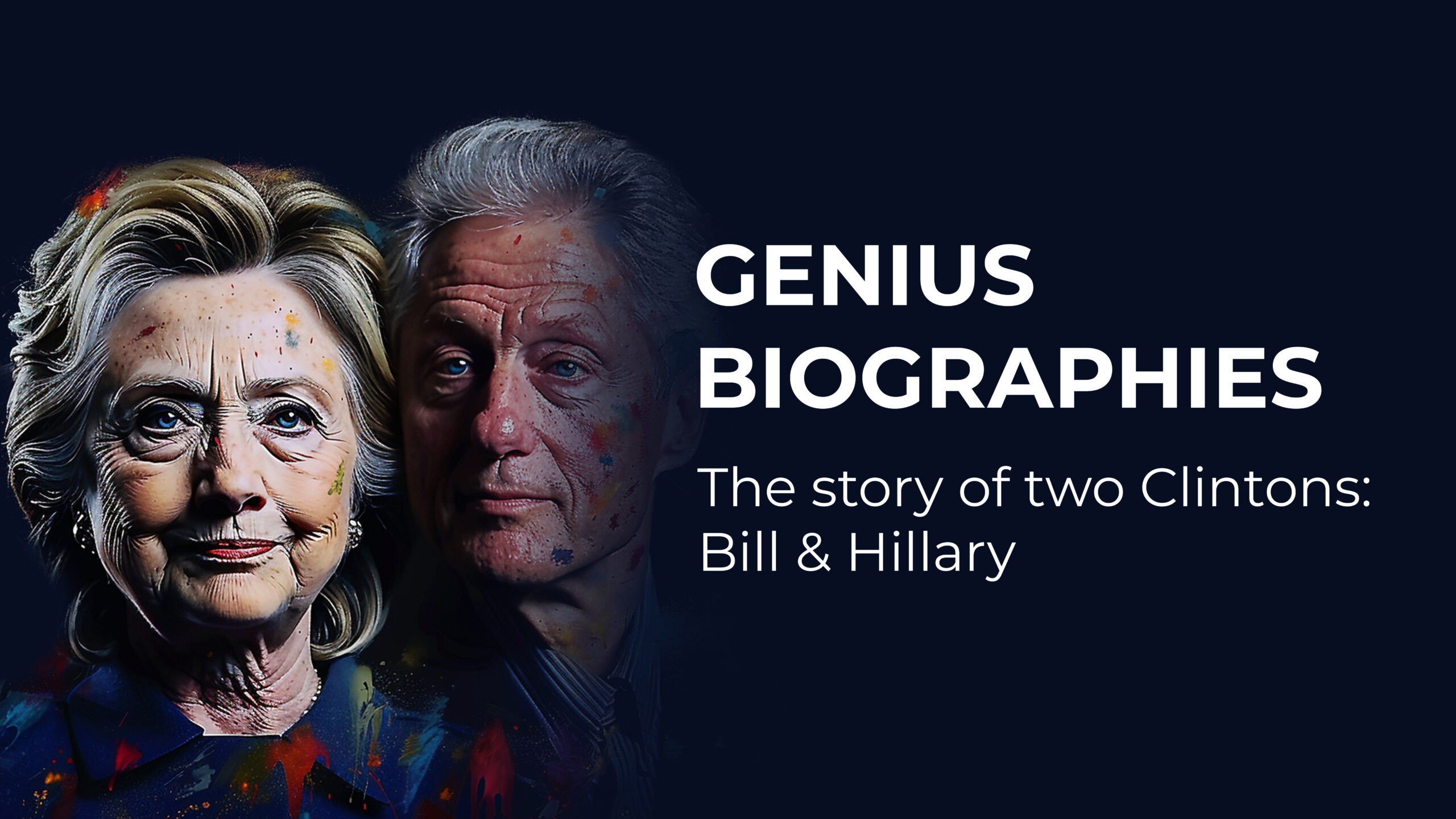 The story of two Clintons: Bill & Hillary
