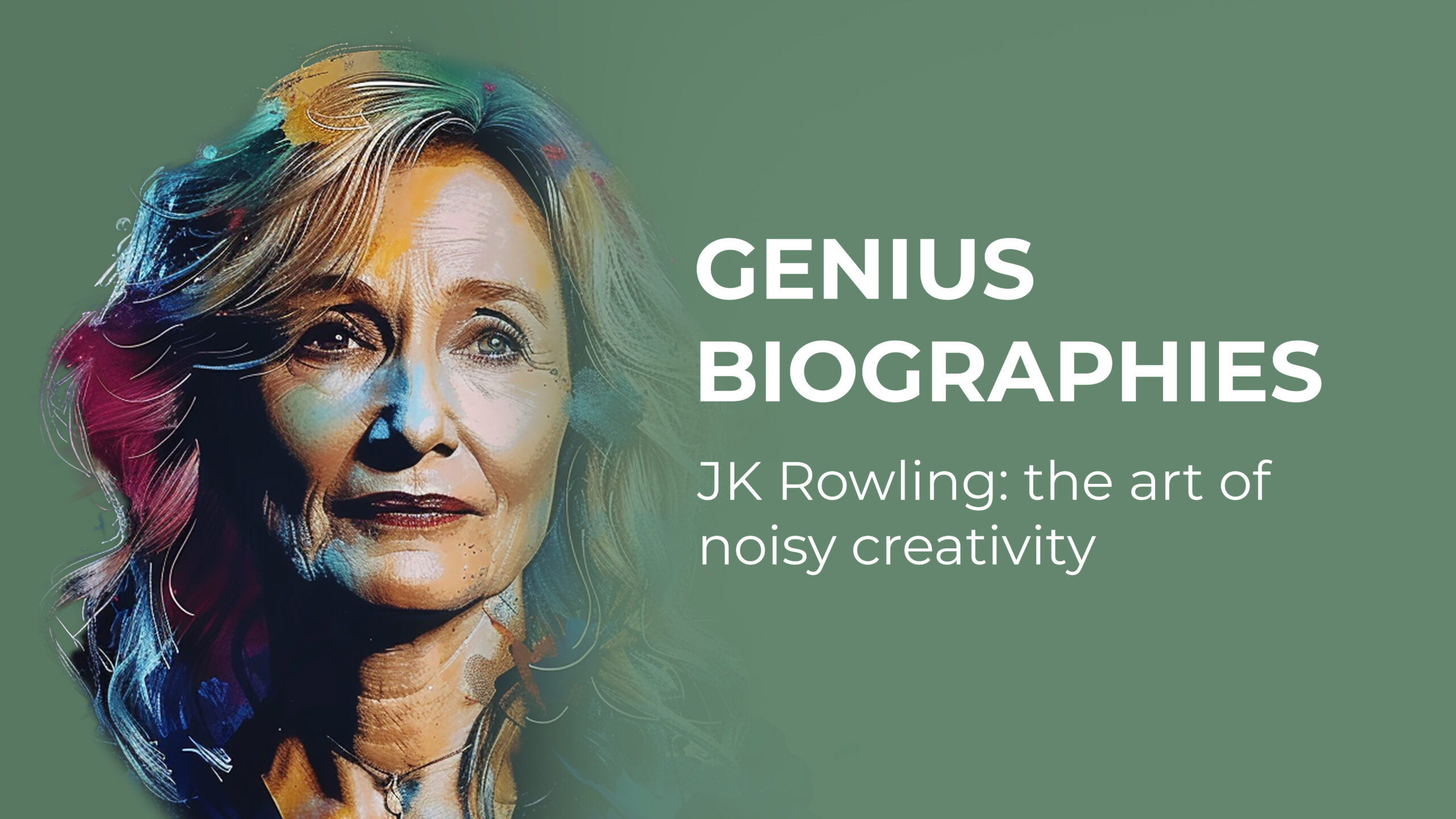JK Rowling: the art of noisy creativity