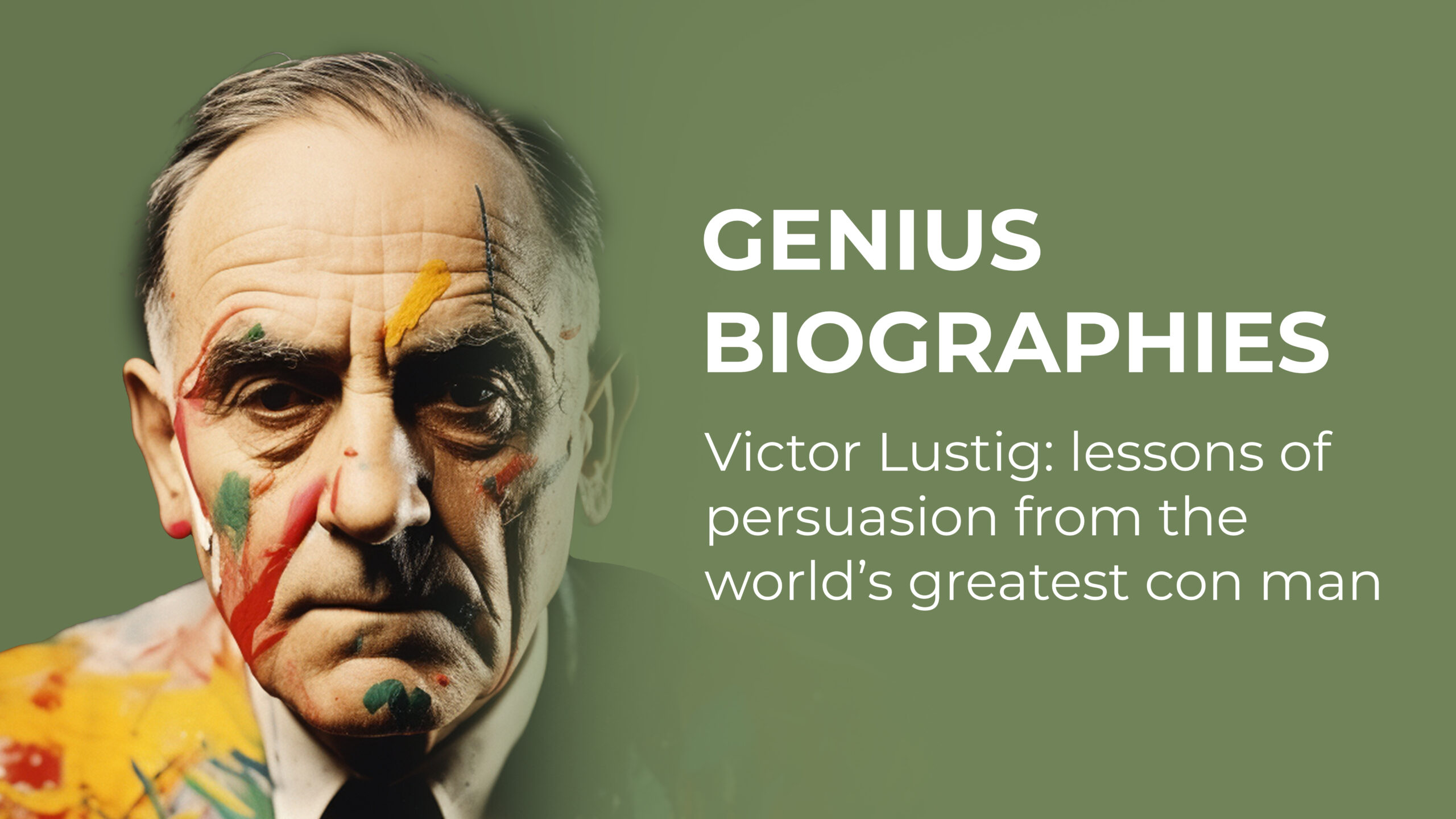 Victor Lustig: lessons of persuasion from the world's greatest con man